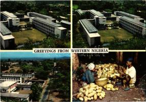 Kb. 60 db MODERN afrikai városképes lap / CCa. 60 modern African town-view postcards