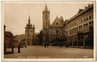 Teplice, Teplitz-Schönau; - 3 pre-1945 postcards