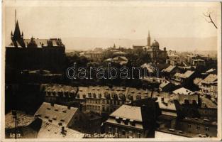 Teplice, Teplitz-Schönau; - 3 pre-1945 postcards