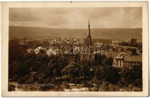 Teplice, Teplitz-Schönau; - 3 pre-1945 postcards