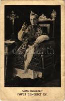 14 db VEGYES vallásos motívumlap pápákkal / 14 mixed religious motive postcards with popes