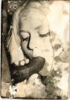 12 db MODERN erotikus motívumlap / 12 modern erotic motive postcards