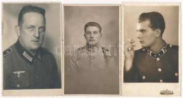 160 db RÉGI fotó tétel: katonai, Budapest, városok, műtermi portrék, életképek, üzletek. Ebből kb. 5...