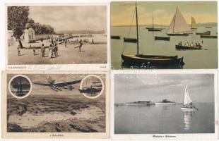 50 db RÉGI magyar képeslap: Balaton / 50 pre-1945 Hungarian postcards: Balaton