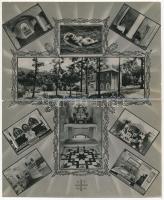 42 db RÉGI magyar városképes lap, egy kinyitható lappal / 42 pre-1945 Hungarian town-view postcards ...