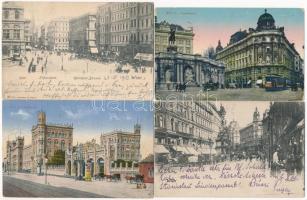 50 db RÉGI külföldi városképes lap: osztrák, svájci, német / 50 pre-1945 European town-view postcard...