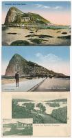 41 db RÉGI spanyol városképes lap / 41 pre-1945 Spanish town-view postcards
