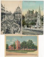 30 db RÉGI angol és amerikai városképes lap / 30 pre-1945 British and American town-view postcards