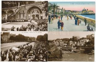 31 db RÉGI francia városképes lap a gyarmatokkal / 31 pre-1945 French town-view postcards with colonies