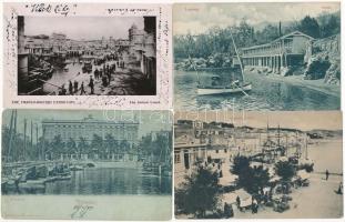 37 db RÉGI külföldi városképes lap / 37 pre-1945 European town-view postcards