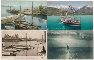 37 db RÉGI külföldi városképes lap / 37 pre-1945 European town-view postcards