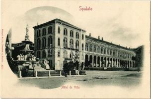 Split, Spalato; Hotel de Ville / town hall