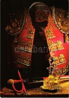 Kb. 70 db MODERN népviseleti képeslap / Cca. 70 modern folklore postcards