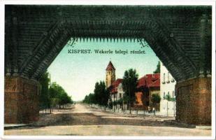 Budapest XIX. Kispest, Wekerletelep - 20 db modern reprint képeslap / - 20 modern reprint postcards