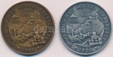 Bognár György (1944-) 1986. MÉE Nógrád megye - "Báró Pálffy Miklós főkapitány" (2x) Br és ...