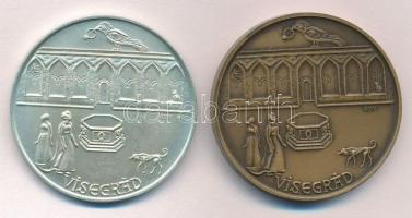 Ligeti Erika (1934-2004) 1973. "MÉE 4. Vándorgyűlése - Esztergom / Visegrád" Ag és Br emlé...