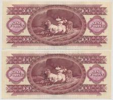 1984. 100Ft (2x) sorszámkövetők T:I,I- 
Adamo F35