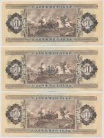 1983. 50Ft (3x) T:III szép papír 
Adamo F23