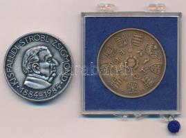Szabolcs Péter (1942-) 1984. "MÉE Zala megye / Kisfaludi Strobl Zsigmond" Br emlékérem (42...