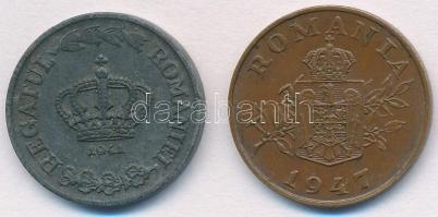 Románia 1941. 2L Zn + 1947. 2L Br T:-1,2
Romania 1941. 2 Lei Zn + 1947. 2 Br Lei Br C:AU,XF Krause ...