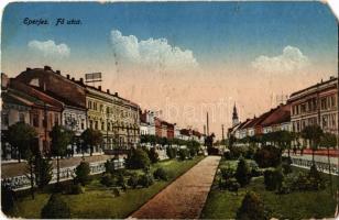 1915 Eperjes, Presov; Fő utca. Kiadja Stehr / main street (EM)