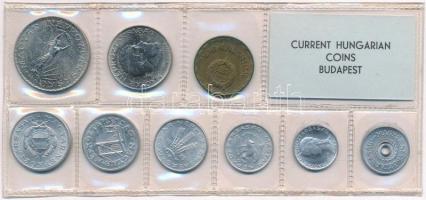 1973. 2f-10Ft (9xklf) érmés forgalmi sor fóliatokban T:1 
Adamo FO6