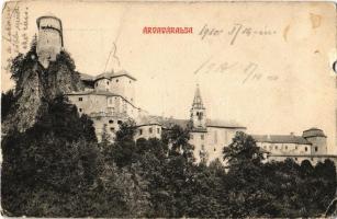 1910 Árvaváralja, Oravsky Podzámok; Árva vára. Kiadja Feitzinger Ede 117. / Oravsky hrad / castle (b)