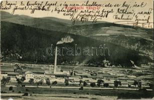 1900 Korompa, Krompach, Krompachy; vasgyár / iron works, factory (non PC) (b)