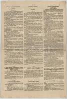 Horvátország / Zágráb 1907. "Horvát-szlavon Országos Jelzálogbank Zágrábban" 4 1/2%-os zál...