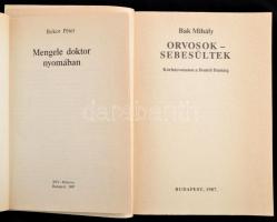 Bokor Péter: Mengele doktor nyomában. Bp., 1987, RTV - Minerva. Papírkötésben, jó állapotban. + Bak ...
