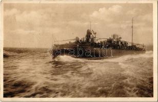 1909 SMS Krokodil (később SM Tb 53 T) osztrák-magyar haditengerészet Kaiman-osztályú torpedónaszádja / K.u.K. Kriegsmarine SMS Krokodil / Austro-Hungarian Navy SMS Krokodil (later SM Tb 53T) Kaiman-class torpedo boat