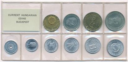 1984. 2f-20Ft (10xklf) érmés forgalmi sor fóliatokban T:1 Adamo FO17