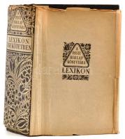 A Pesti Hírlap lexikona. Bp., 1937, Pesti Hírlap. Dornyay Béla (1887-1965) helytörténész tulajdonosi bejegyzésével. Vászonkötésben, papír védőborítóval, jó állapotban.