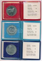 1983. 100Ft alpakka "Simon Bolivár" + 1983. 100Ft alpakka "Czóbel Béla" + 1983. ...