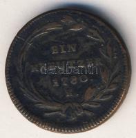 Ausztria/magyar verdejel 1780K 1Kr T:3