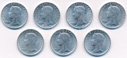 1948. 5f Al + 1951. 5f Al (2x) + 1953. 5f Al (4x) T:1