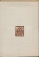 cca 1925 Révész és Bíró fényképező művész budapesti műtermében készült vintage portré, matricával je...