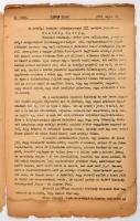 1925 SZEFHE Hírek. 1925. május. Főszerk.: Radnóti István. Szerk.: Puskás István. Kiadja az egyesület...