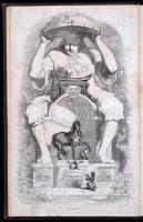 Johnathan Swift: Gulliver's Reisen in unbekannte Länder. I-II. kötet. J. J. Grandville illusztr...