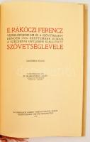 II. Rákóczi Ferenc vezérlőfejedelem és a szövetkezett rendek 1705. szeptember 20-ikán a szécsényi gy...