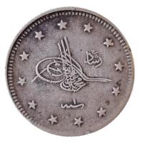 Oszmán Birodalom 1909. (1327) 2k Ag T:2
Ottoman Empire 1909. (1327) 2 Kurush Ag C:XF