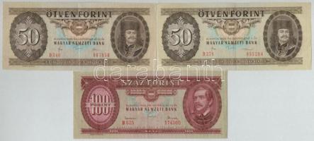 1962-1986. 7db-os vegyes magyar forint bankjegy tétel T:I-,II,III szép papír
