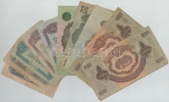 1944. 1P-100P (10x) "A Vöröshadsereg Parancsnoksága" T:III,III-