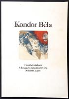 Kondor Béla: Tizenhét rézkarc. Bev.: Németh Lajos. Bp., 1980, Corvina. Papírkötésben, jó állapotban
