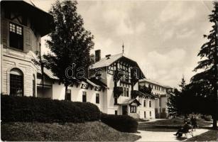 1951 Tátra, Vysoké Tatry; Új Csorba-tó, szálló / Nové Strbské Pleso, m.n.m. Zotavovna ROH - Zdravá generácia / hotel (EK)