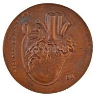 Borsos Miklós (1906-1990) DN "Dr. Soltész Lajos 1917-1981 / Lenoardo rajza után" kétoldala...