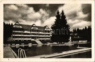 1949 Felsőzúgó-fürdő, Ruzsbachfürdő, Bad Ober Rauschenbach, Kúpele Vysné Ruzbachy; fürdő szálló / hotel (fa)