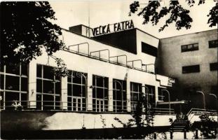1954 Rajecfürdő, Rajecké Teplice; Liecebny ústav Velká Fatra / szálló / hotel (fa)