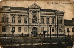 1911 Szentgotthárd, Takarékpénztár. G.M.P. 35. sz. (kopott sarkak / worn corners)