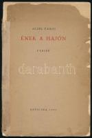 Vegyes könyvtétel, szerzői dedikációkkal, 2 db: 
Darázs Endre: Vasszobor. Bp., 1948, Egyetemi Nyomd...